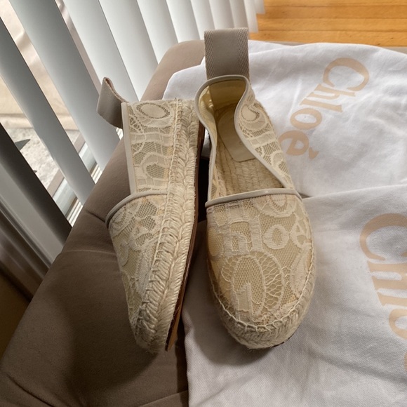 Chloe embroidered espadrille - Picture 6 of 8